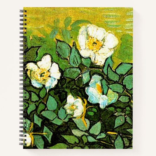 Wilde Rozen van Van Gogh Notitieboek (Voorkant)