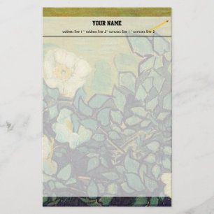 Wilde Rozen, Vincent van Gogh. Briefpapier