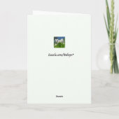 Wilde Rozen voor Moederdag Kaart (Achterkant)