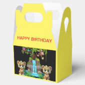 WILDE SCHATTIGEE JAGUAR VERJAARDAG BEDANKDOOSJES (Geopend)