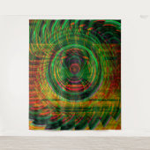 Wilde spin..... wandkleed (Voorkant)