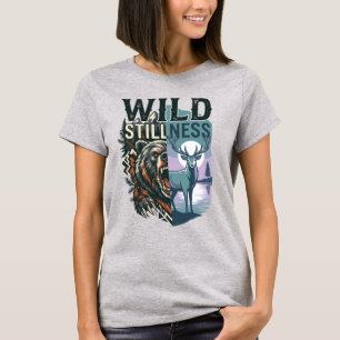 Wilde Stilte Grizzly & Herten Wilderness T-Shirt