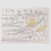 Wilde tapbloemen, in het wild levende bloemen tissuepapier (Voorkant)