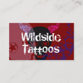 Wilde Tattoos Visitekaartjes