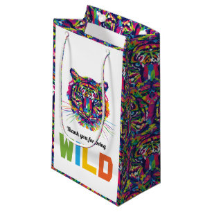 Wilde Tijger Bedankt Favorietentas Klein Cadeauzakje