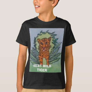 Wilde tijger t-shirt