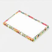 Wilde tropische palmbladeren post-it® notes (Schuin)