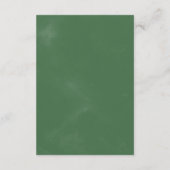 Wilde tropische palmdisplay informatiekaartje (Achterkant)