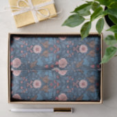 Wilde tuin in blauw tissuepapier (Geschenk)