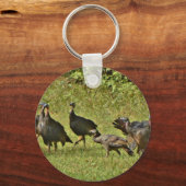 Wilde Turkije, Camouflage-kleuren Sleutelhanger (Voorkant)