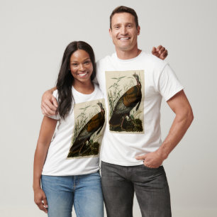 Wilde Turkije (man) van de Amerikaanse vogels van T-shirt