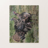 Wilde Turkije voor de strijd Legpuzzel (Verticaal)