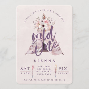 Wilde uitnodiging voor een tienjarig feest