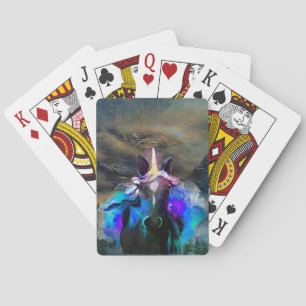 Wilde Unicorn-speelkaarten Pokerkaarten
