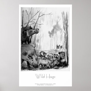 Wilde Varkens Poster