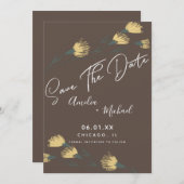 Wilde ventilator met de hand getekende botanische (Voorkant / Achterkant)