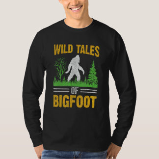 Wilde verhalen van Bigfoot T-shirt