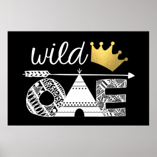 Wilde Verjaardag Achtergrond Poster