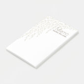 Wilde vertakkingen Aangepaste Post it Note Pad (Schuin)