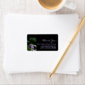 Wilde Violets Familie Dank je wel het label (Insitu)