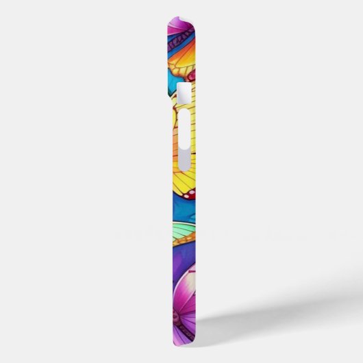 Wilde vliegende vlinders Case-Mate iPhone case (Achterkant / Links)
