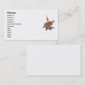 wilde vogel visitekaartje (Voorkant / Achterkant)