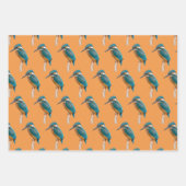 Wilde vogels inpakpapier vel (Voorkant 3)