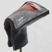 Wilde vogels van struisvogelsoorten die verpersoon golfheadcover (3/4 voorkant)