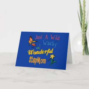 Wilde Wacky Prachtige Stepmom Kaart