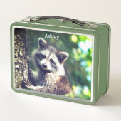 Wilde wasbeer in de jungle (Achterkant)