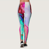 Wilde waterverf leggings (Achterkant)