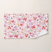 Wilde Waterverf van de Bloem Bad Handdoek (Handdoek)