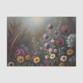 Wilde Weide Distel Bloemendecoupage Tissuepapier (Voorkant)