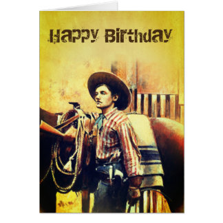  Wilde West Birthday Card
