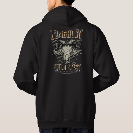 Wilde West Leather Goods Hoodie (Achterkant)