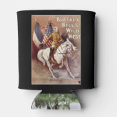 " Wilde Westen Poster" Blikjeskoeler (Achterkant)