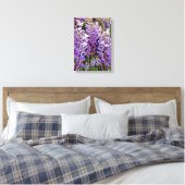 Wilde wisteria 11x16 canvas afdruk (Insitu (Slaapkamer))