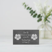 Wilde witte rozen Kaarten voor het opsporen van al (Staand voorkant)