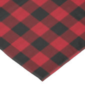 Wilde Wonderful Kerstrode Buffalo Pset ID604 Tafelkleed (Gekanteld)