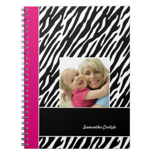 Wilde Zebra-Notitieboek Notitieboek