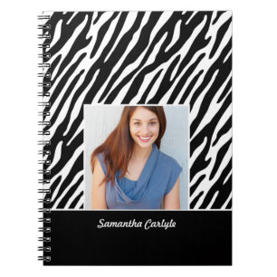 Wilde Zebra-Notitieboek Notitieboek