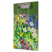 Wilde zomerbloemen klembord (Links)