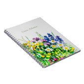 Wilde zomerbloemen notitieboek (Rechterzijde)