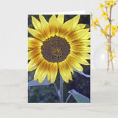 Wilde Zonnebloem Kaart (Gele Bloem)