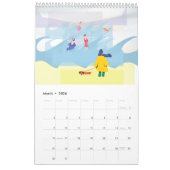 WILDE ZWEMKALENDER 2024 KALENDER (Mar 2026)