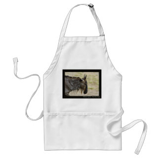Wildebeest migraton (gnu) Kenya safari bbq aprons Standaard Schort