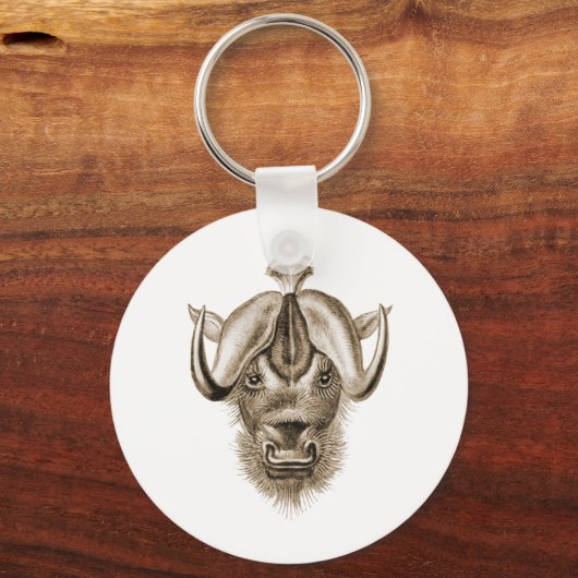 Wildebeest Sleutelhanger (Voorkant)