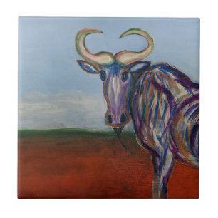 Wildebeest Tegeltje