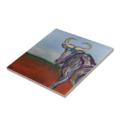 Wildebeest Tegeltje (Zijkant)