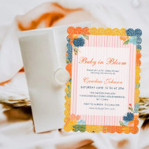 Wildebloem Baby in Bloom Geschulpte Baby Shower In